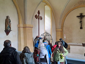 Erste Etappe der Pilgertour von Wettesingen nach Volkmarsen 